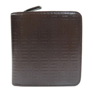 Givenchy Wallet motif bi fold leather